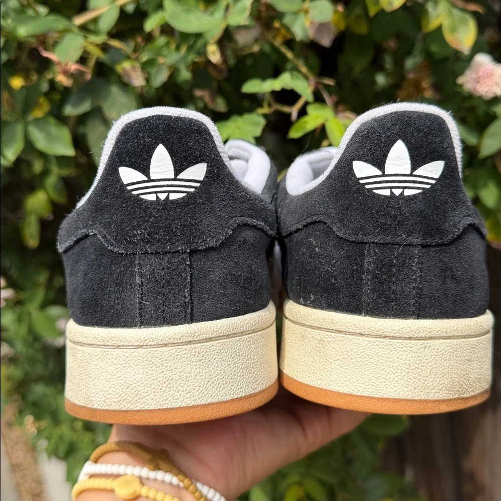 adidas Originals Campus sneakers in black and white. Men size 11 - Picture 4 of 15